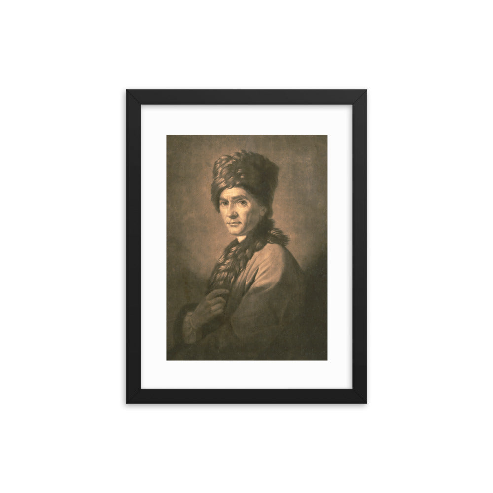 Jean-Jacques Rousseau Framed Print