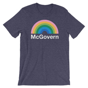 George McGovern Rainbow 1972 Retro Campaign T-Shirt