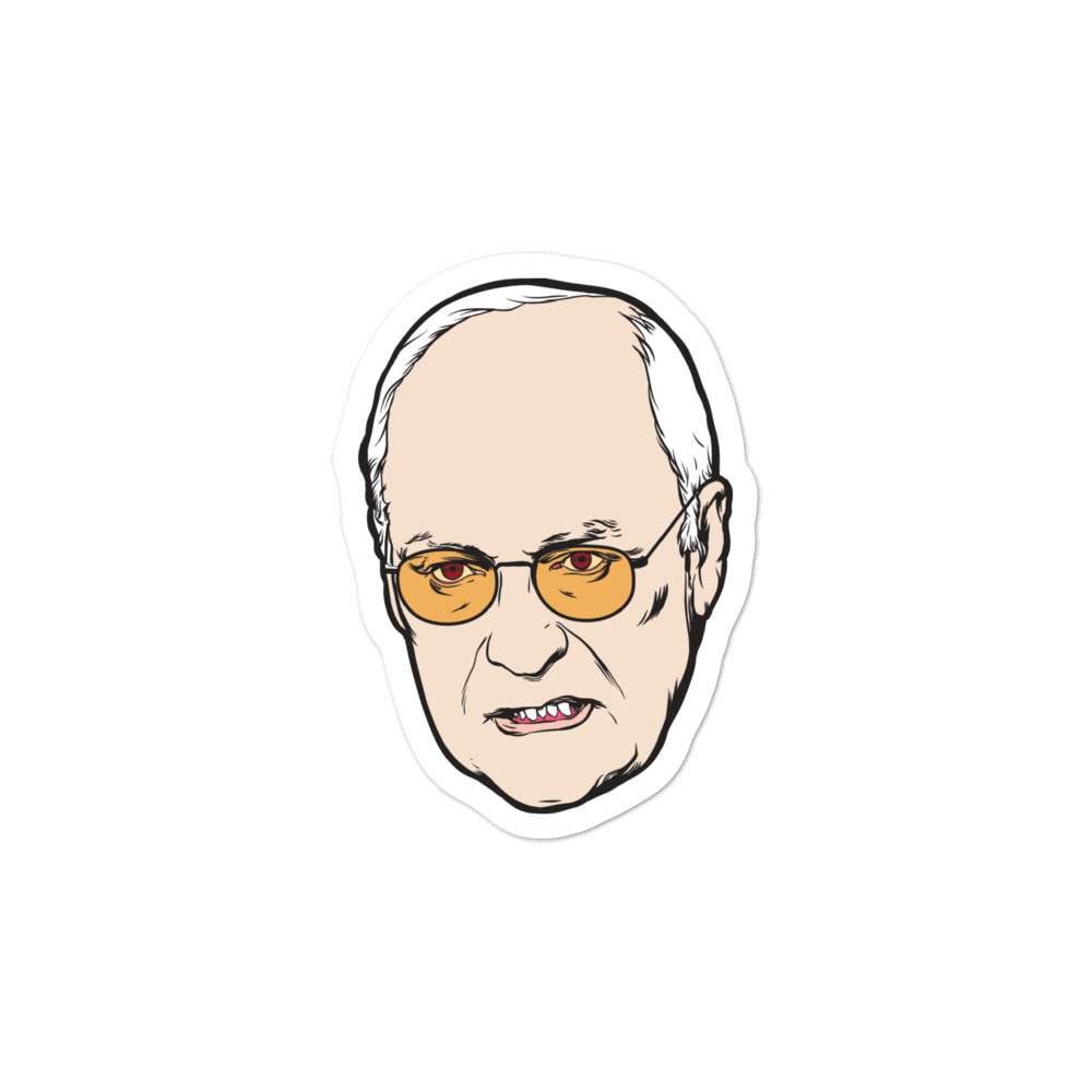 Dick Cheney Darklord Sticker