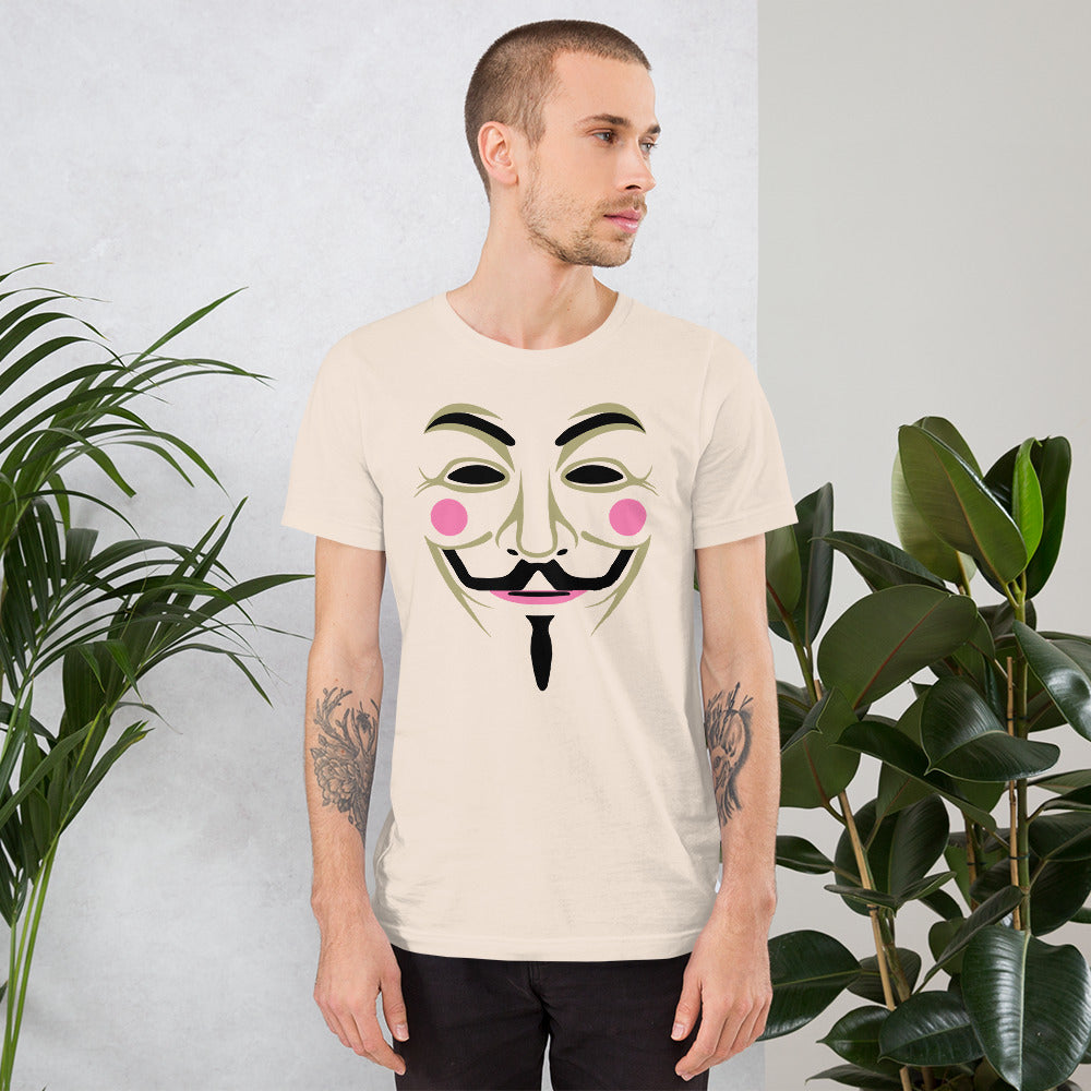 Guy Fawkes Shirt Short-Sleeve Unisex T-Shirt