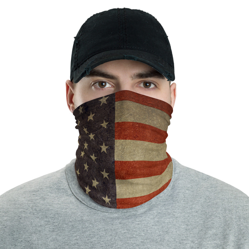 Rugged American Flag Neck Gaiter