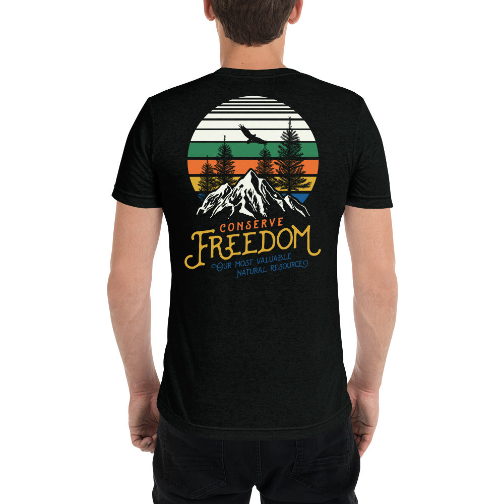 Conserve Freedom Tri-blend Performance T-Shirt