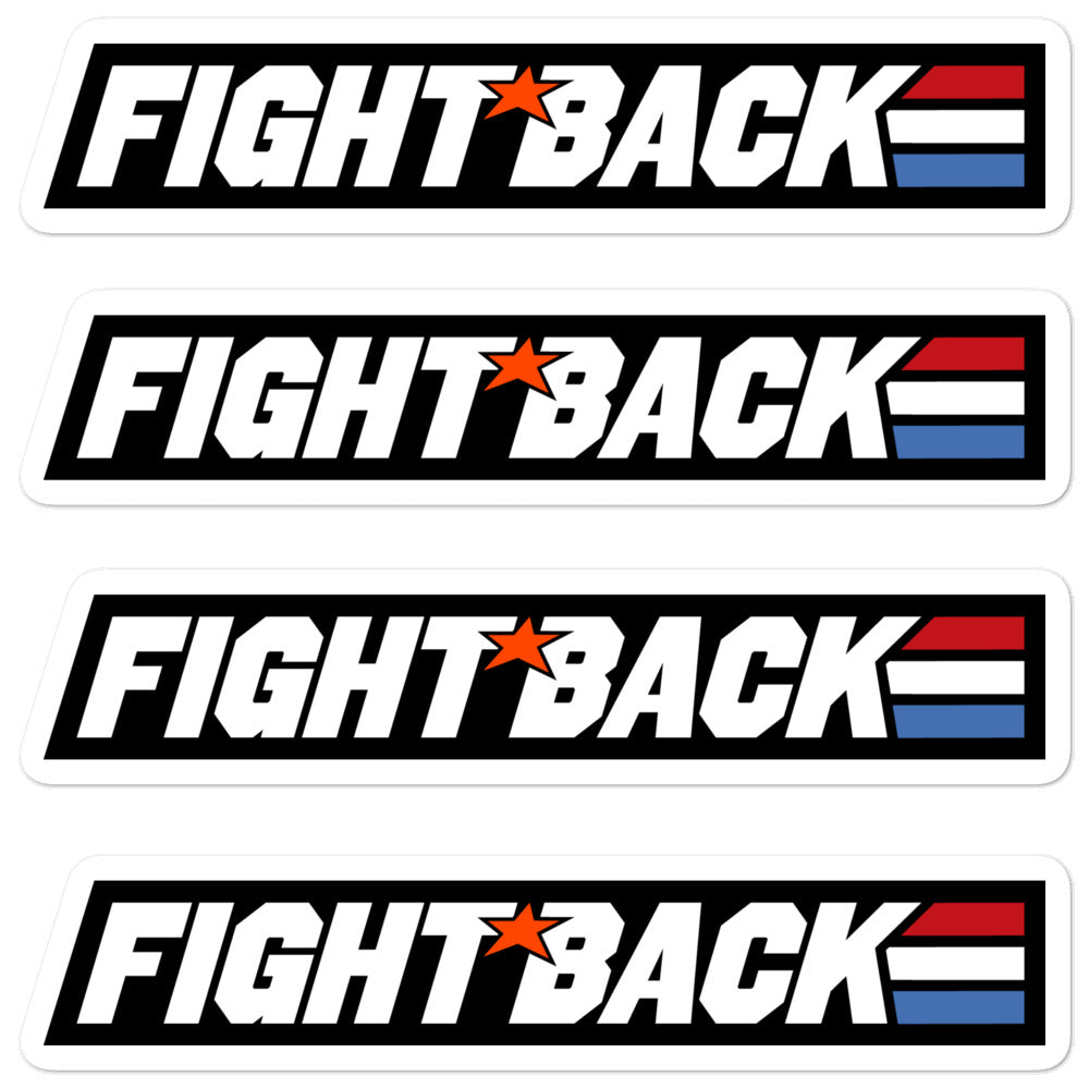 Fight Back Stickers