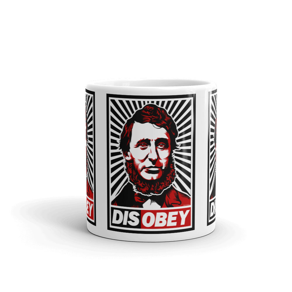 Henry David Thoreau Disobey Mug