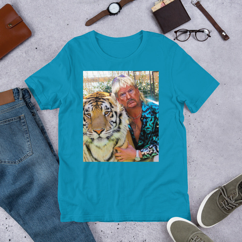 Donny Exotic Trump Tiger Graphic T-Shirt