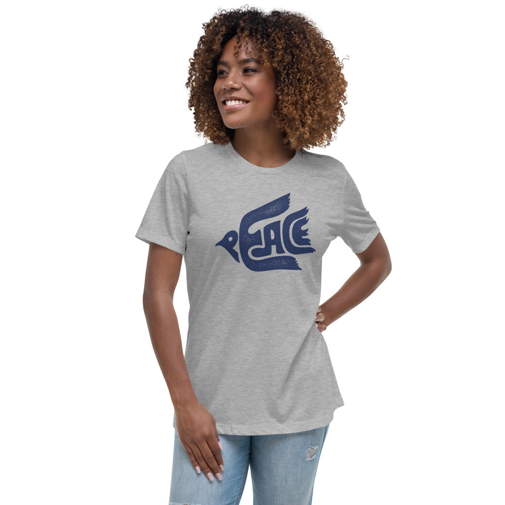 Peace Dove Women&#39;s Relaxed T-Shirt
