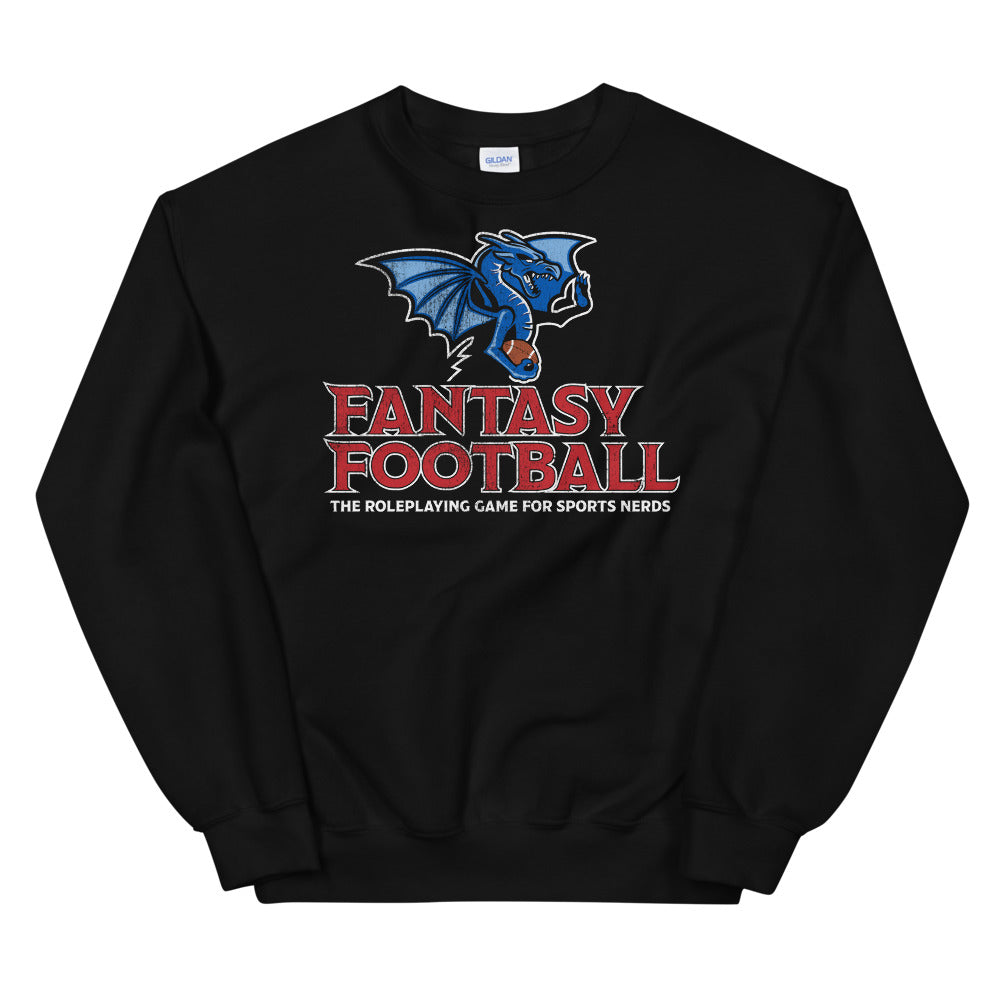 Fantasy Football Roleplaying The Game for Sports Nerds Crewneck Sweatshirt