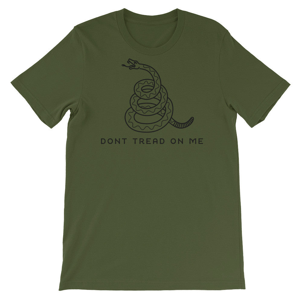 Gadsden Minimalist Don&#39;t Tread On Me Graphic T-Shirt