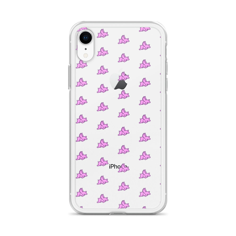 Pigs Fly iPhone Clear Case