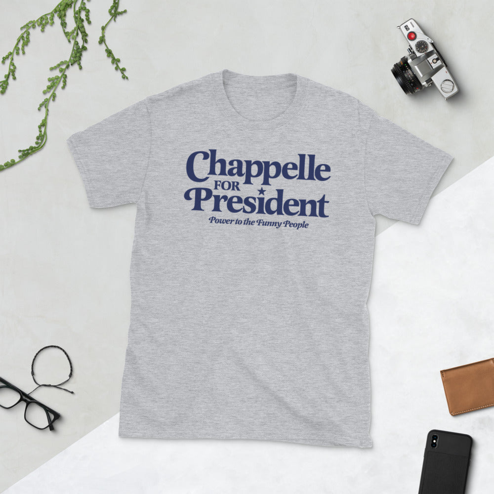 Chappelle for President Power to the Funny People T-Shirt