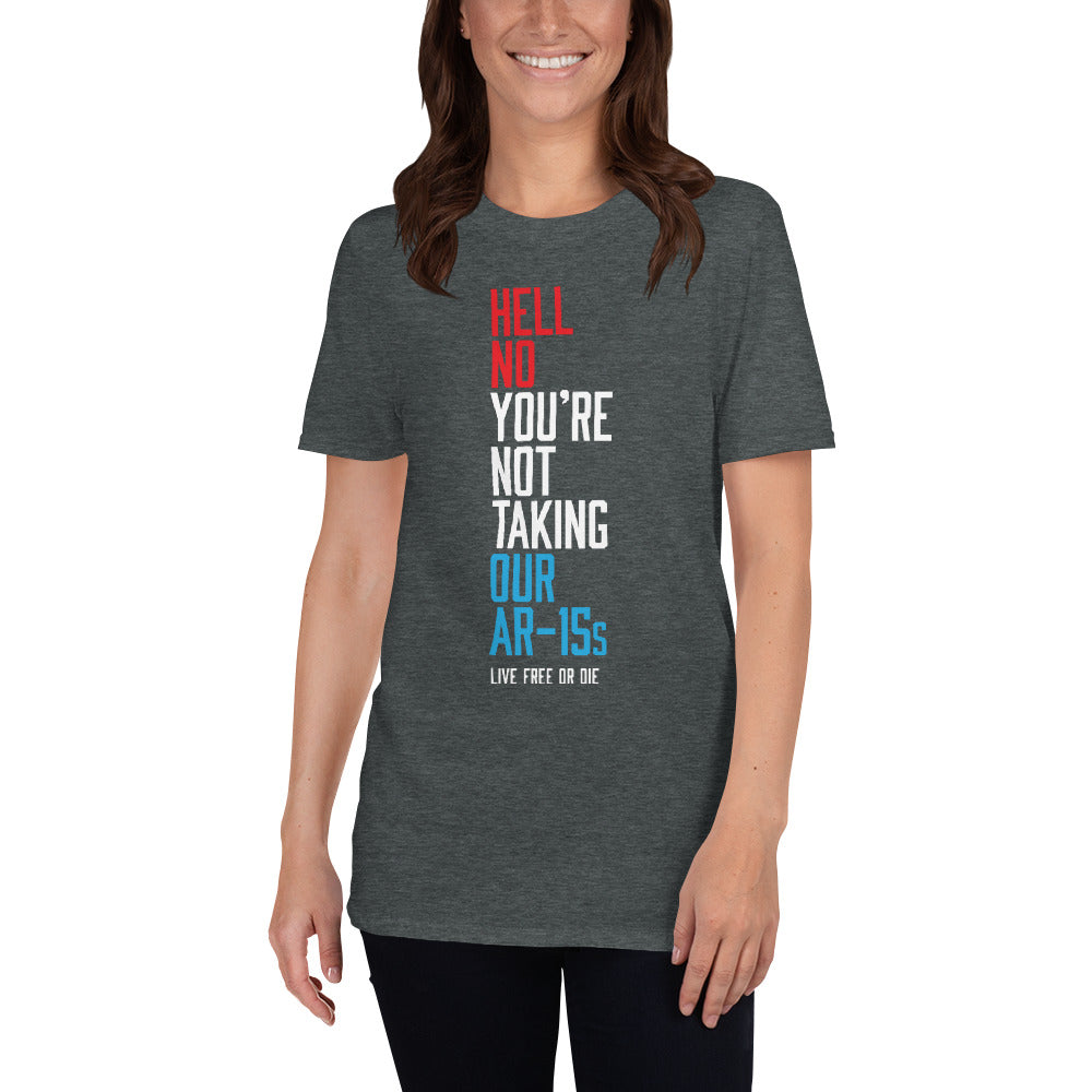 Hell No Beto AR-15 Short-Sleeve Unisex T-Shirt