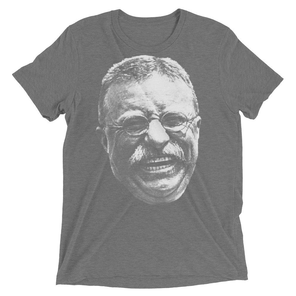 Teddy Roosevelt Laughing Triblend Training T-Shirt