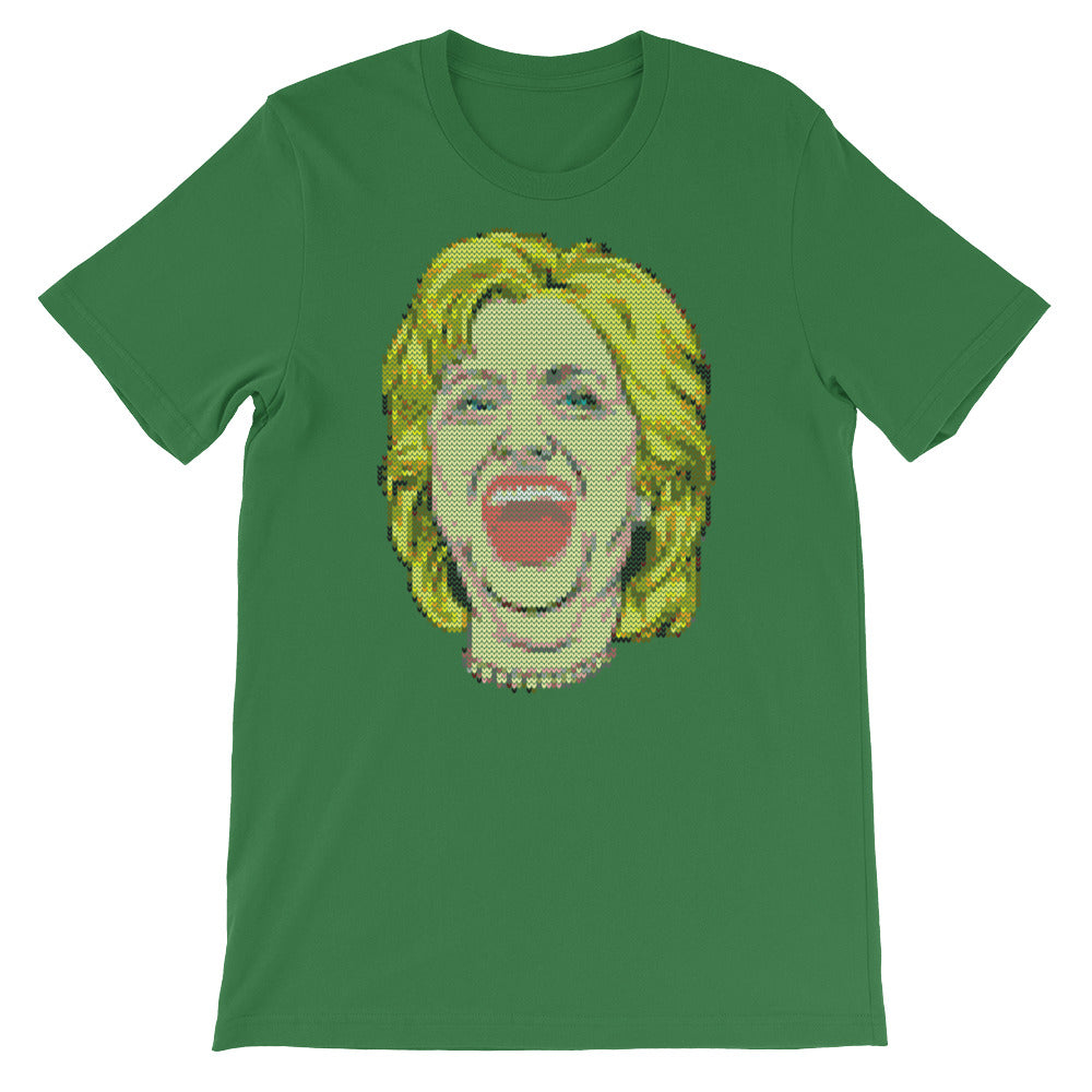 Hillary Clinton Faux Cackle Ugly Christmas Sweater Shirt