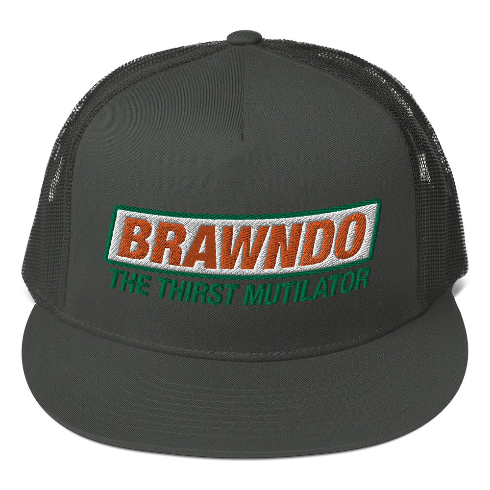 Brawndo Idiocracy Embroidered Trucker Cap