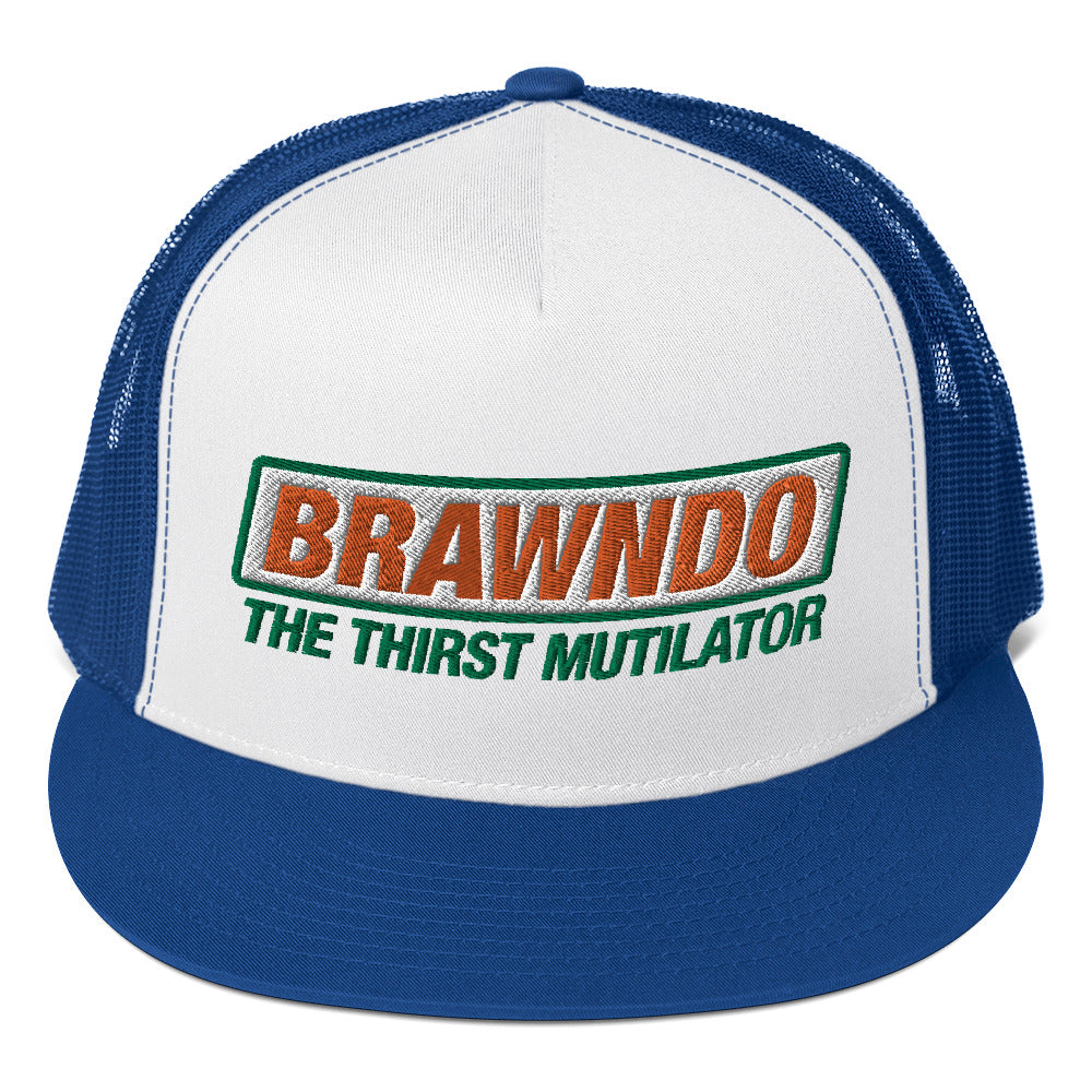 Brawndo Idiocracy Embroidered Trucker Cap