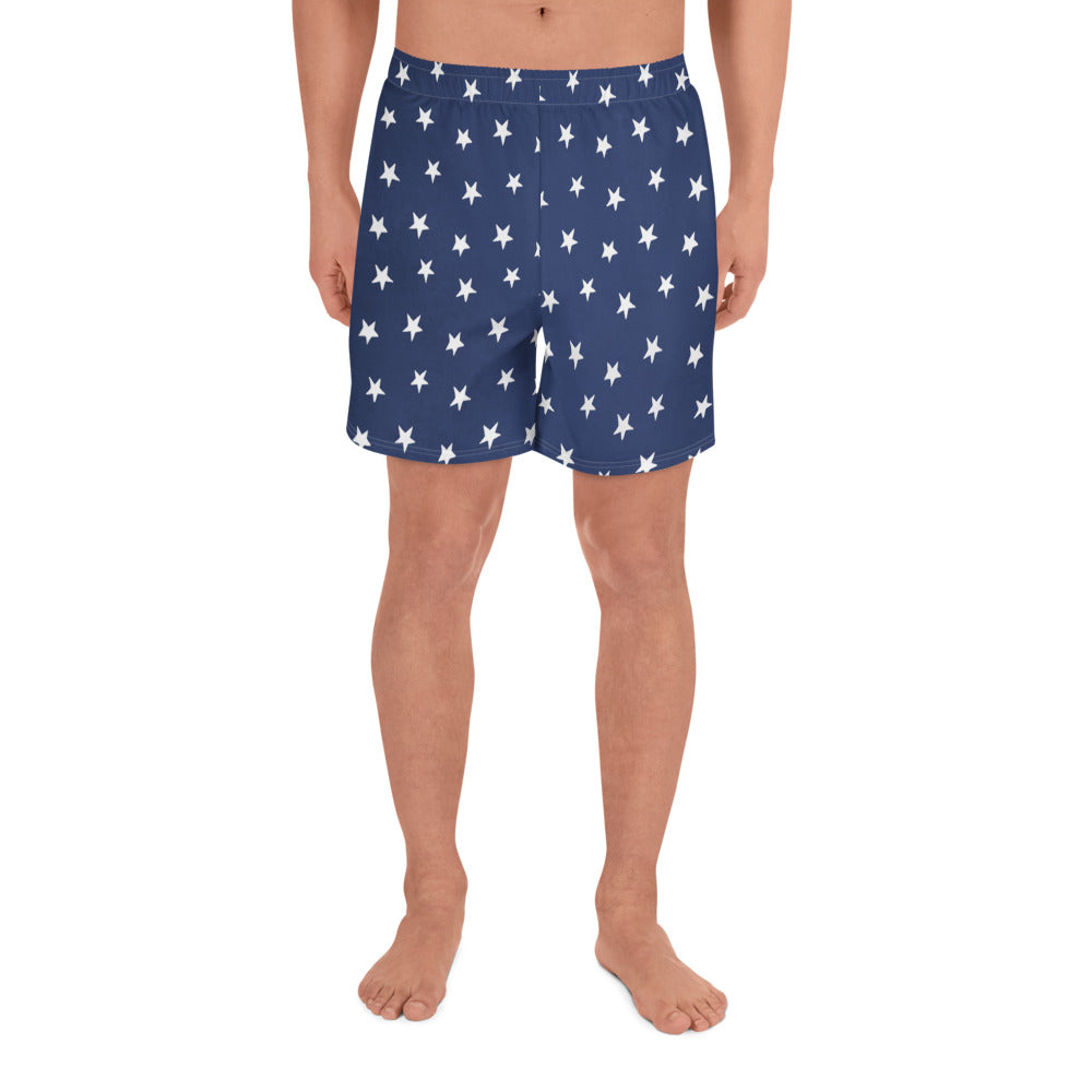Colonial Stars Men&#39;s Athletic Shorts