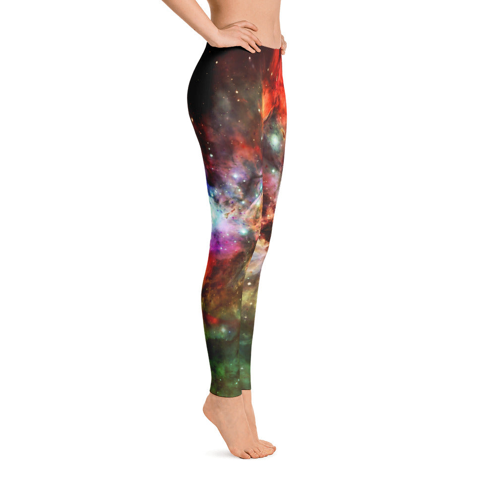 Rainbow Nebula Handsewn Leggings