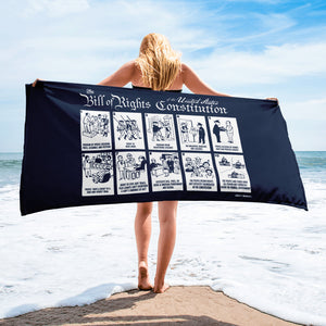 No Step On Snek Beach Towel - Liberty Maniacs