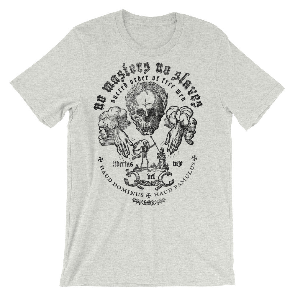 No Masters No Slaves Graphic T-Shirt