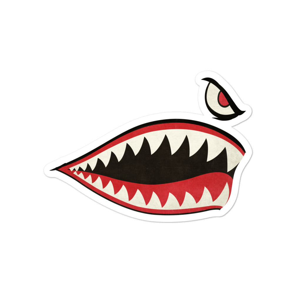 Flying Tigers Nose Art Sticker