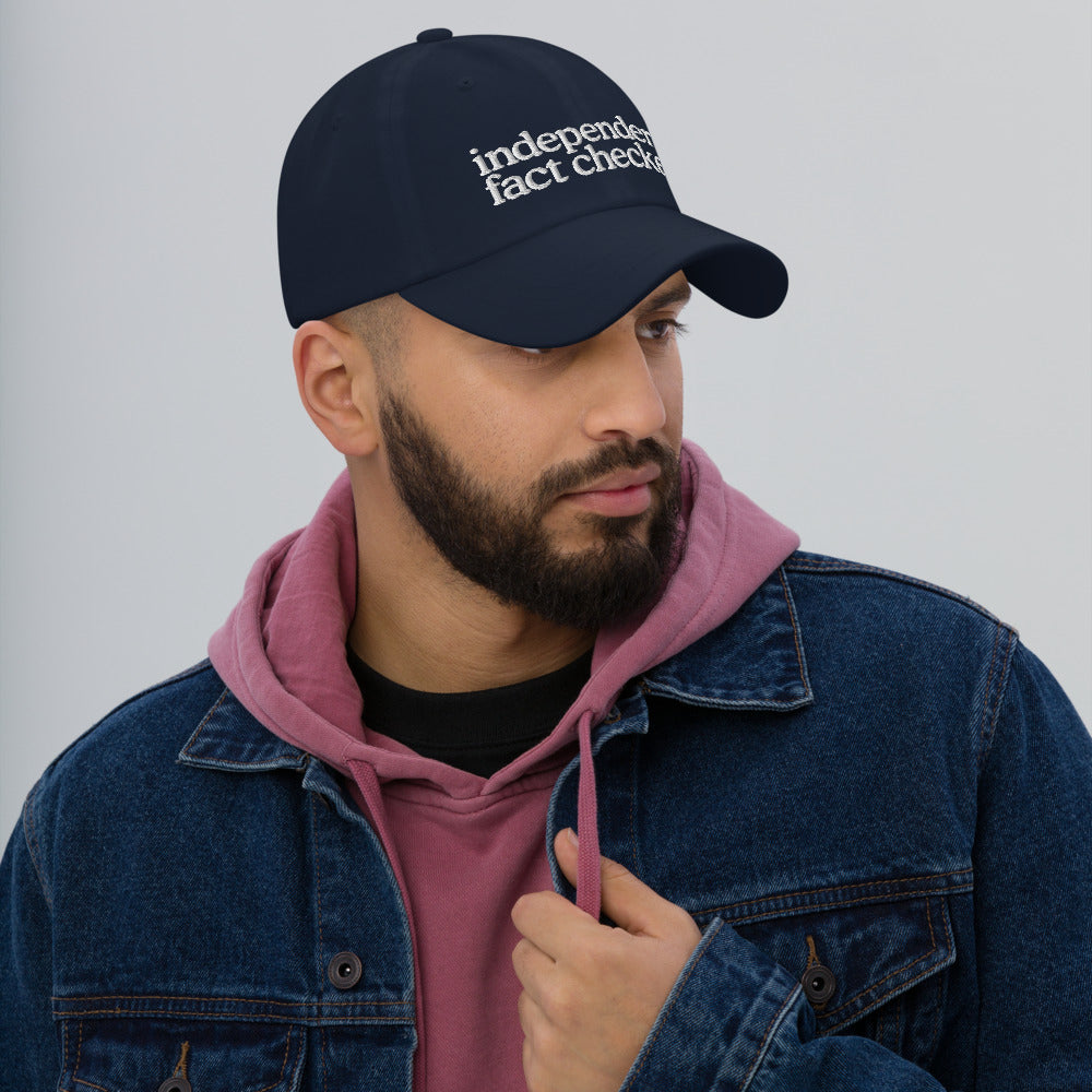 Independent Fact Checker Dad hat
