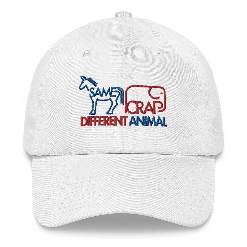 Same Crap Different Animal Dad hat