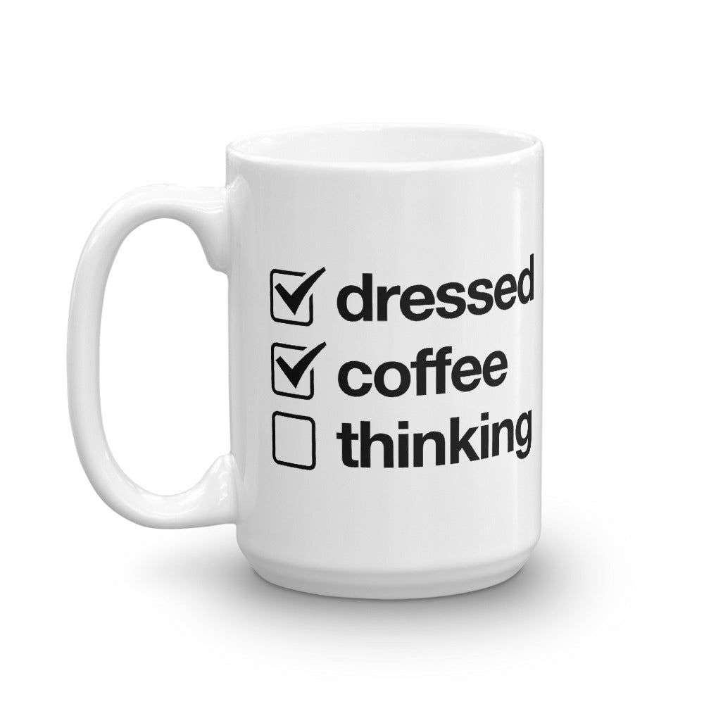 Morning Checklist Coffee Mug