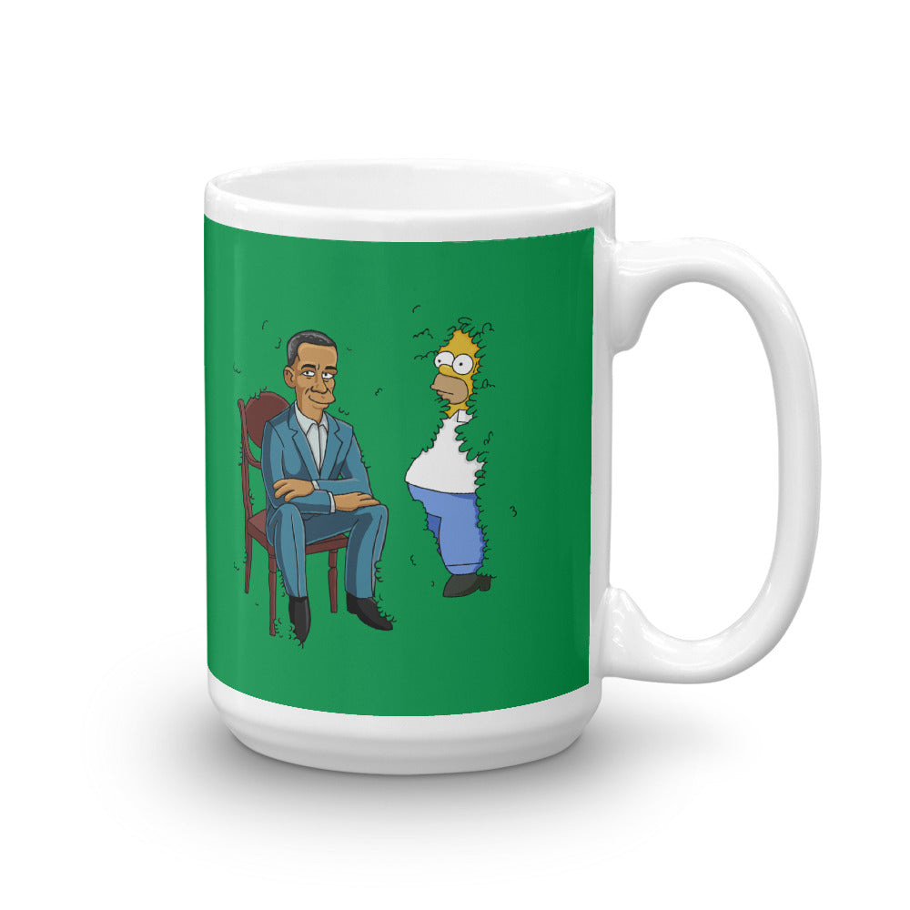 Obama Portrait Parody Mug