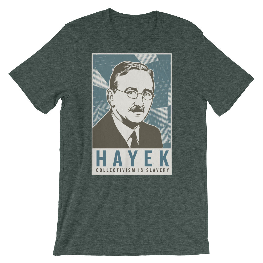 Friedrich Hayek Short-Sleeve Unisex T-Shirt