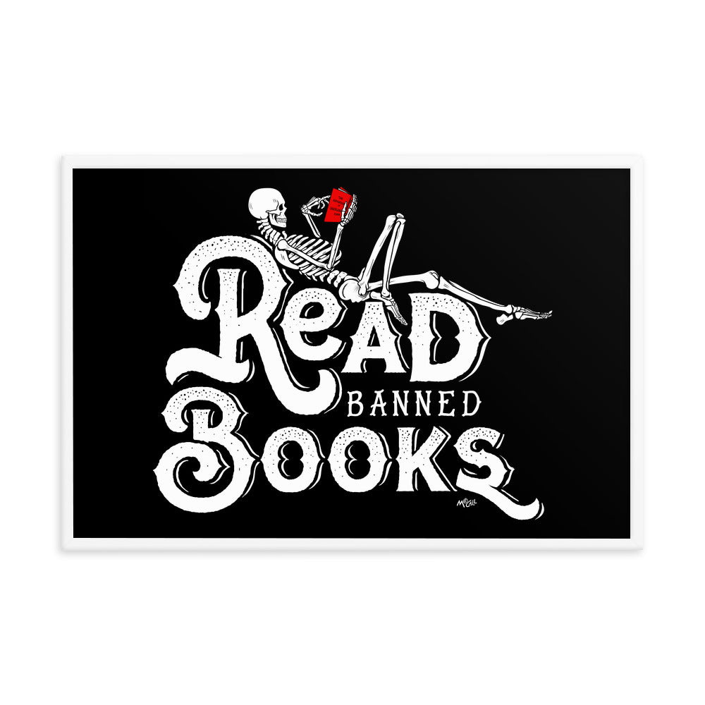 Read Banned Books Framed Print