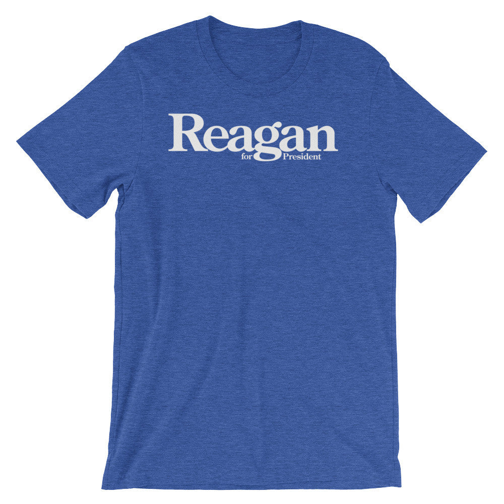 1980 Ronald purchases Reagan campaign t shirt