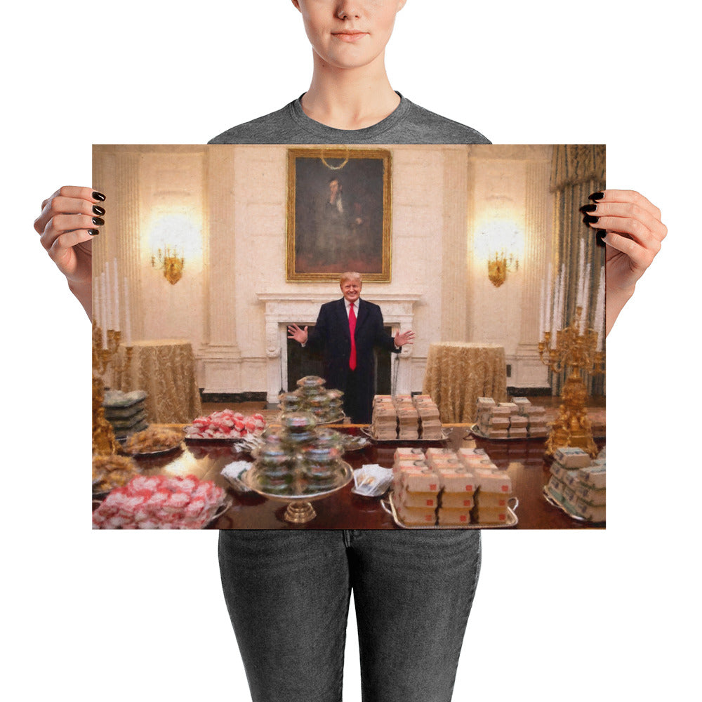 Trump House of Carbs Print