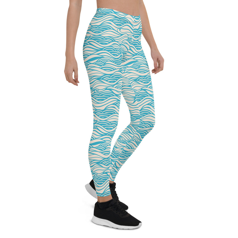 The Wave Pattern Leggings