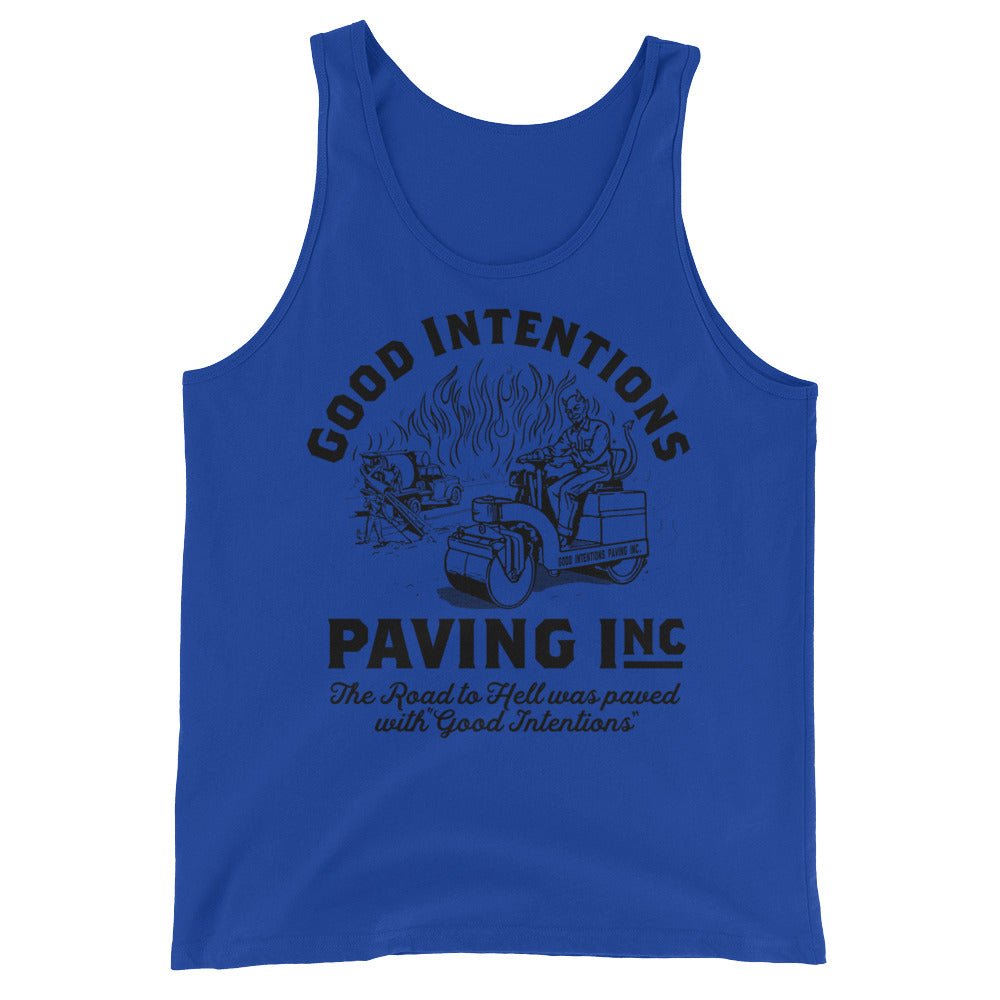 Good Intentions Paving Company Tank Top