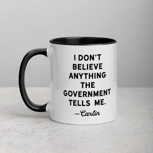 George Carlin Certain Rules Coffee Mug