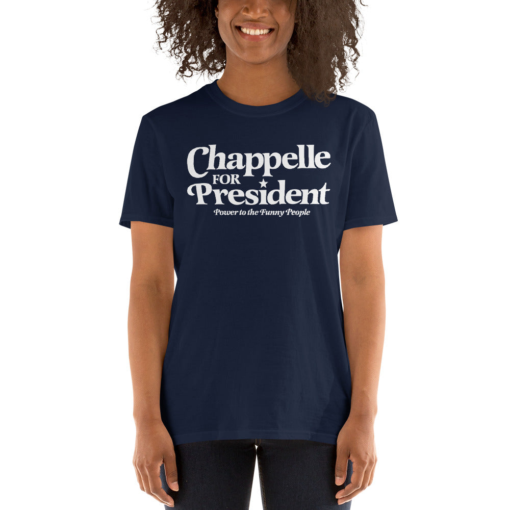 Chappelle for President Power to the Funny People T-Shirt