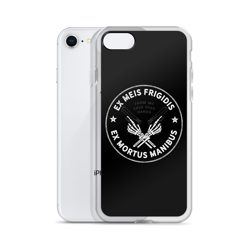 Out Of My Cold Dead Hands Latin Motton iPhone Case