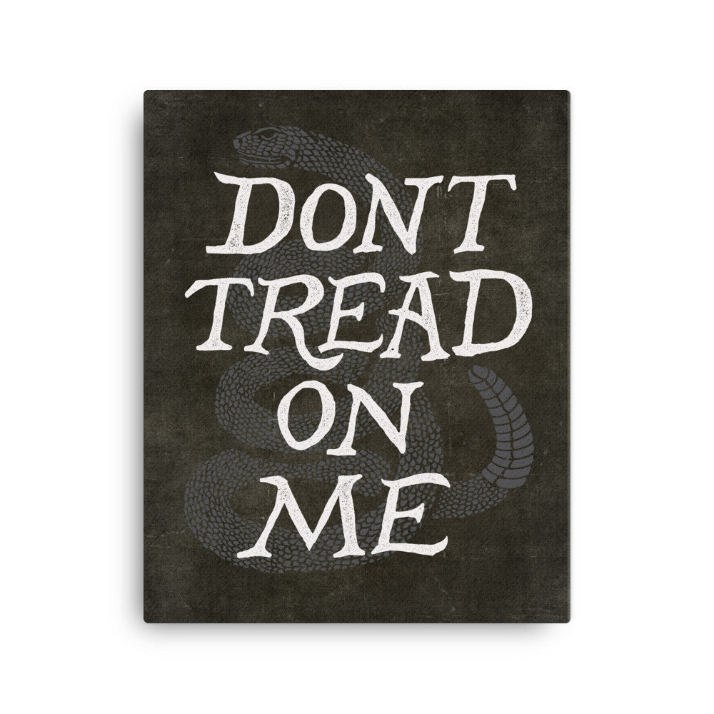 Gadsden Don&#39;t Tread On Me Canvas