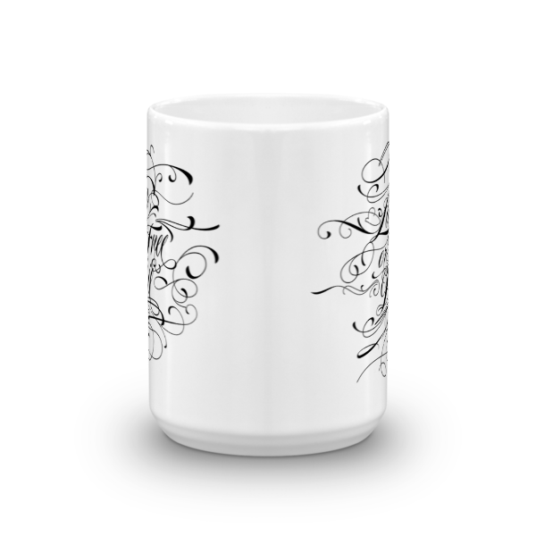 Live Free or Die Typigraphic Mug