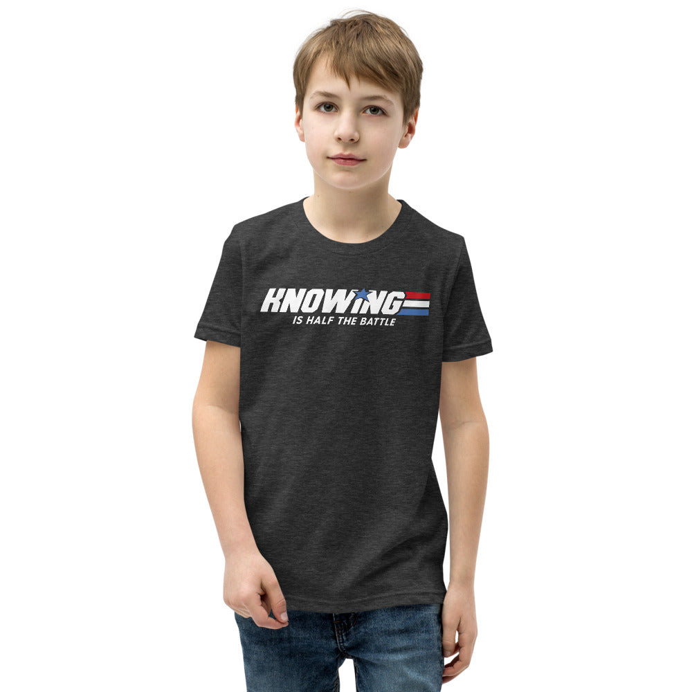 Knowing is Half the Battle Youth Short Sleeve T-Shirt