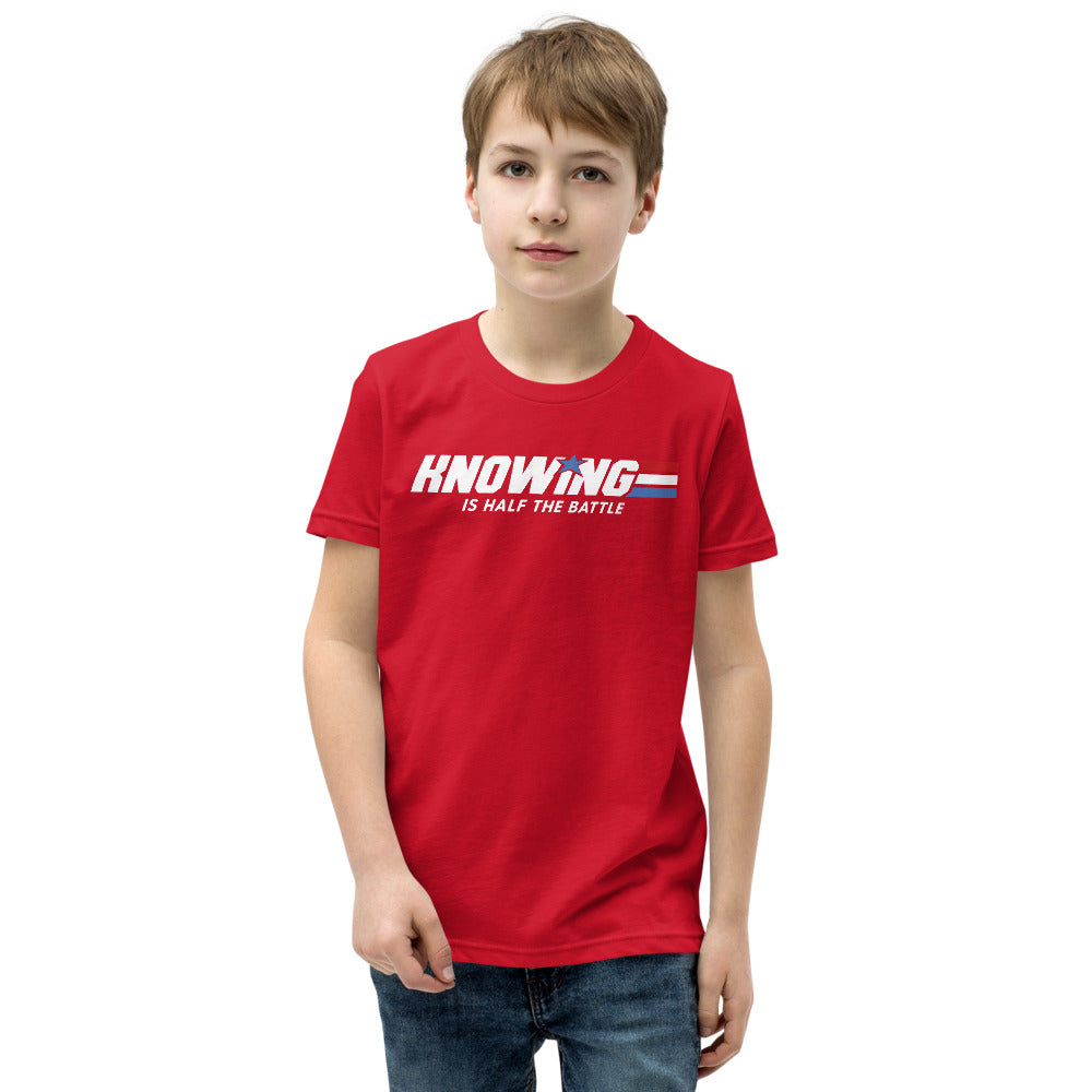 Knowing is Half the Battle Youth Short Sleeve T-Shirt