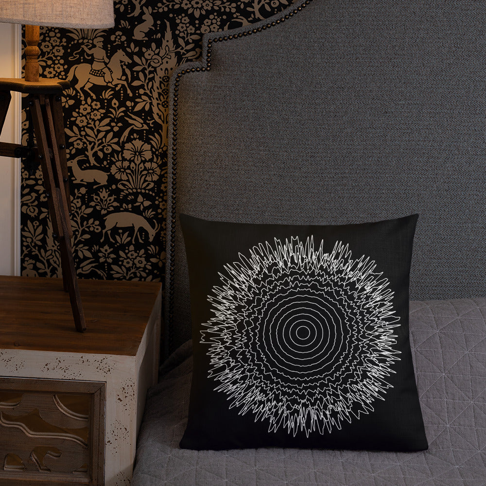 Entropy Throw Pillow