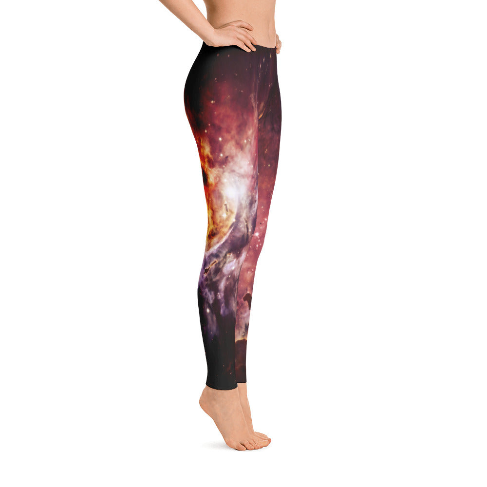 Bright Nebula Handsewn Leggings