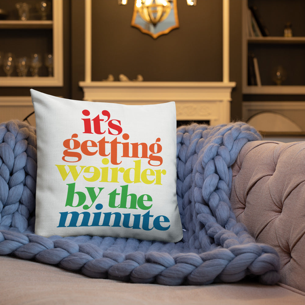 It&#39;s Not Weird Enough Throw Pillow