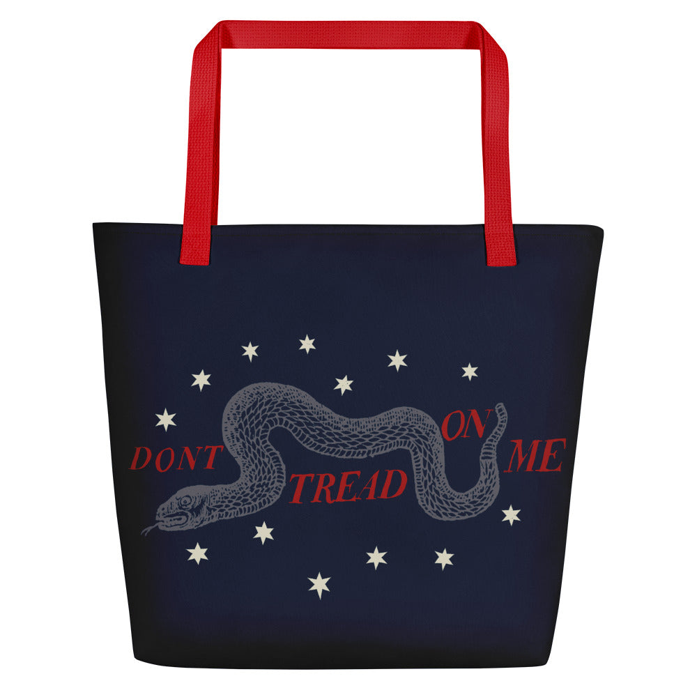 Colonial Don&#39;t Tread On Me Beach Bag