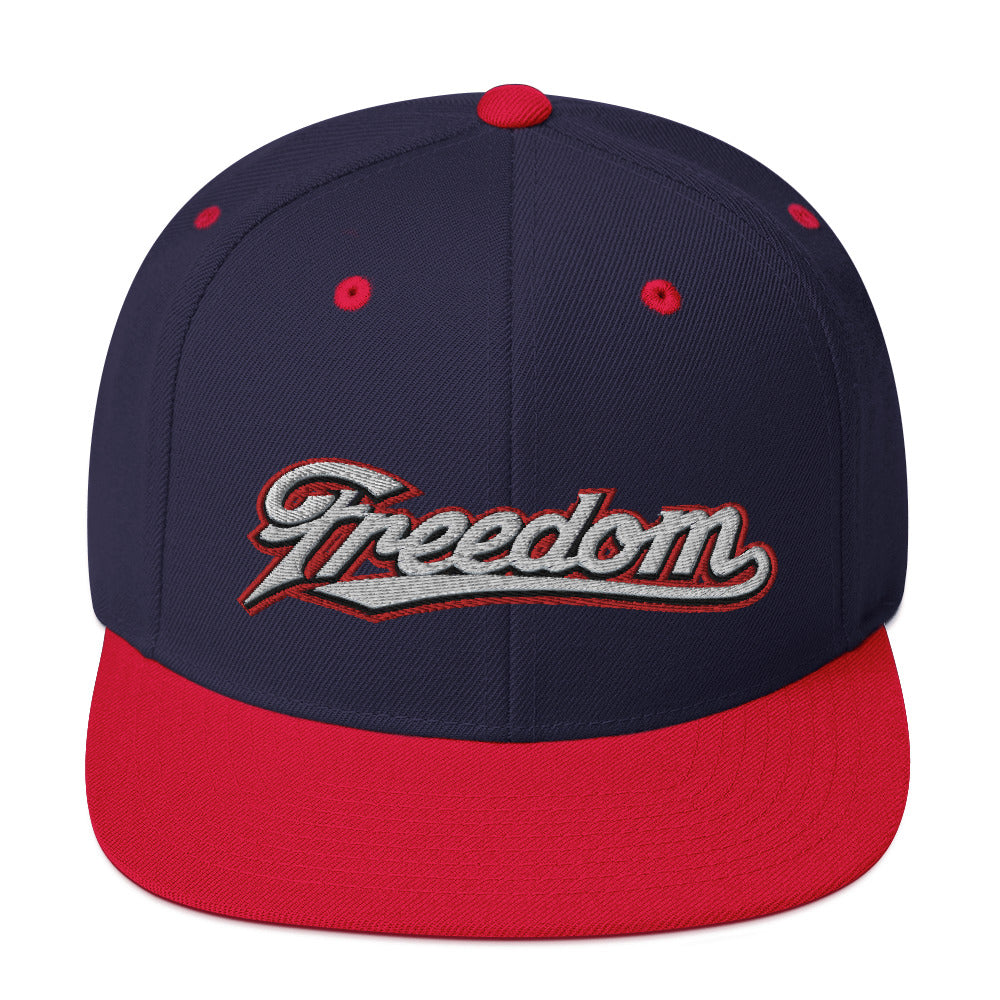 Freedom Snapback Baseball Hat