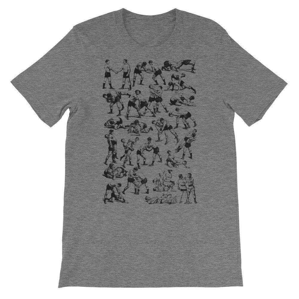 Vintage MMA Moves Heathered T-Shirt