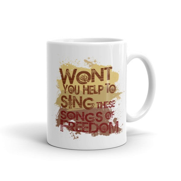 Songs of Freedom Mug