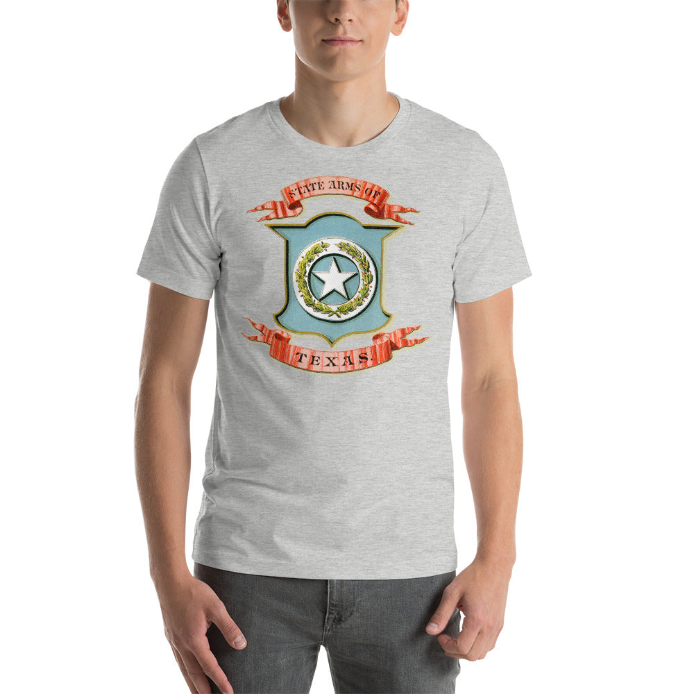 Texas State 1876 Coat of Arms Unisex T-Shirt