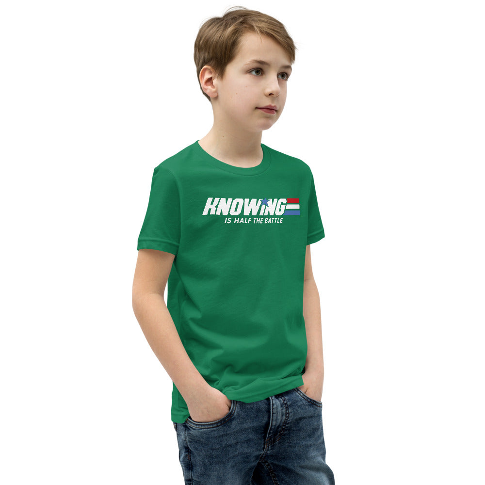 Knowing is Half the Battle Youth Short Sleeve T-Shirt